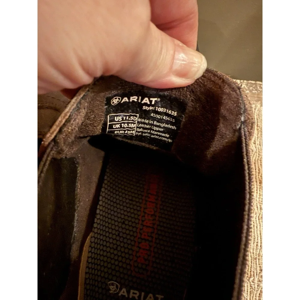Ariat® Men's Stone Midtown Rambler Square Toe Boots 10031635 Sz-11D New